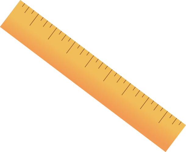 直尺教学用品 矢量图尺子PNG与教学演示用品的完美结合